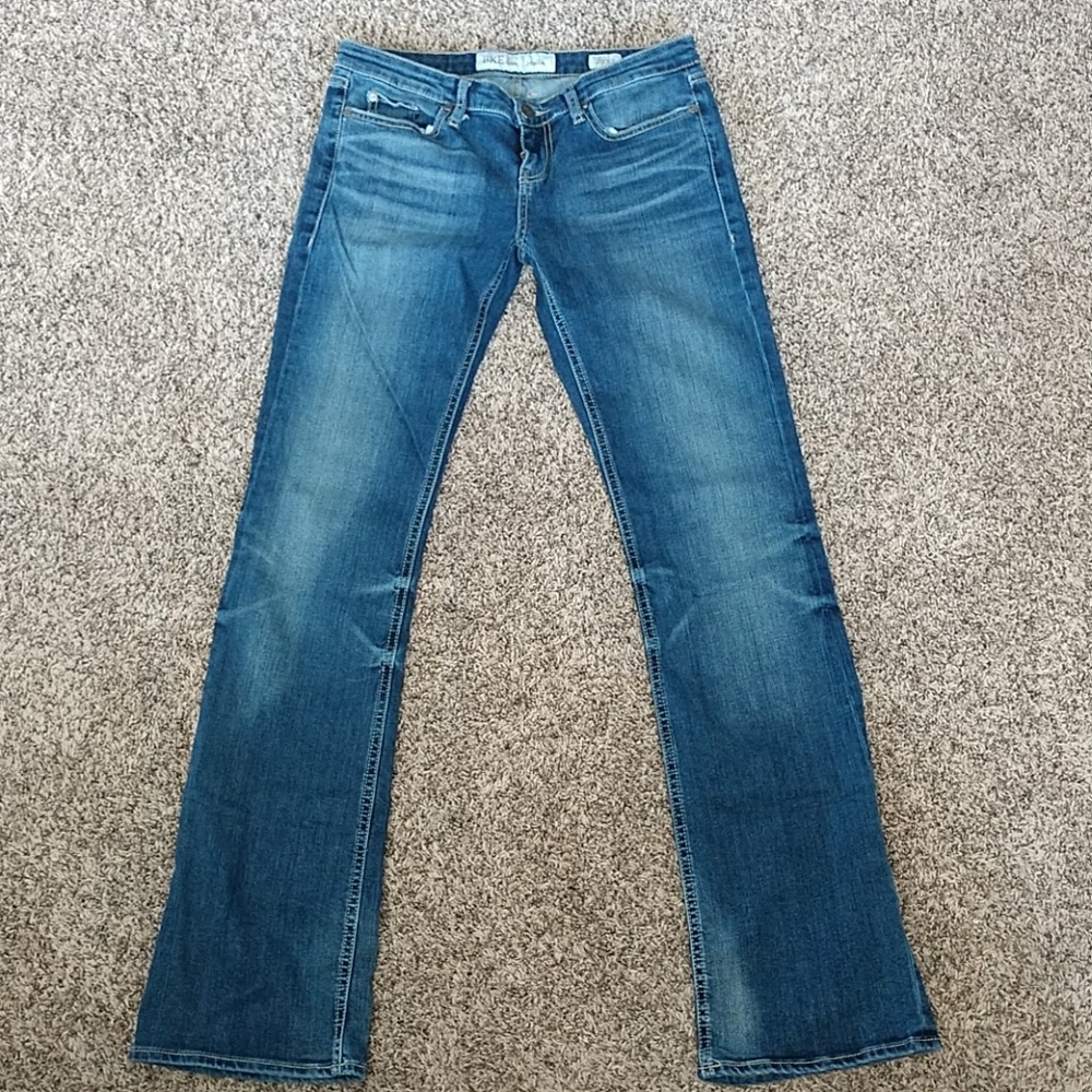 Bke denim, bootcut jeans, low rise